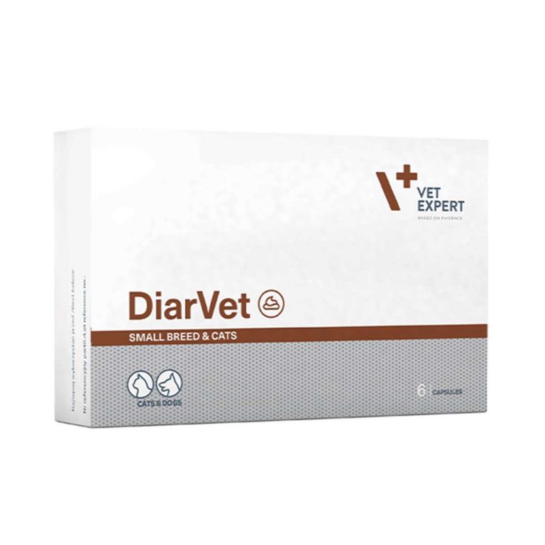 Vet Expert DiarVet Small Breeds & Cats 6caps twist-off (6 κάψουλες)