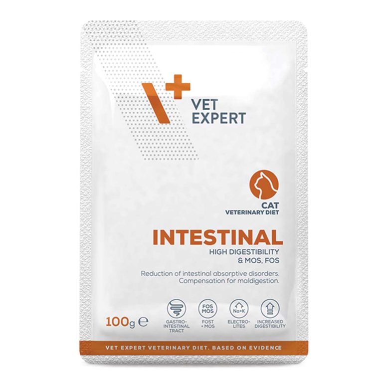 Vet Expert Intestinal Cat Chicken & Beef 100gr (Φακελάκι)