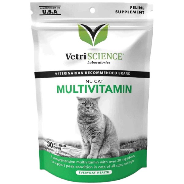 VetriScience Nu Cat Multivitamin 30 λιχουδιές