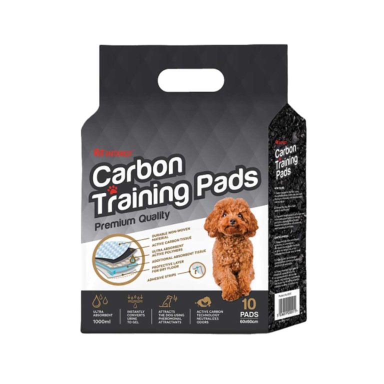 Pet Interest Carbon Training Pads 60x60cm Εκπαιδευτικές Πάνες με Ενεργό Άνθρακα 10τμχ
