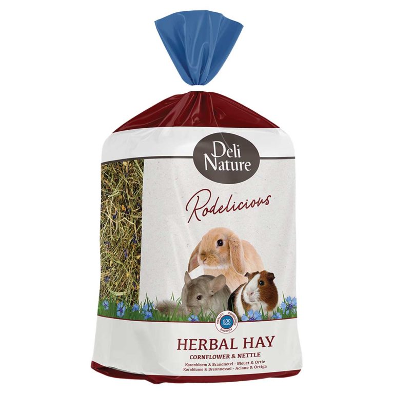 Deli Nature Rodelicious Herbal Hay Cornflower & Nettle 600gr (Κενταύρια & Τσουκνίδα)