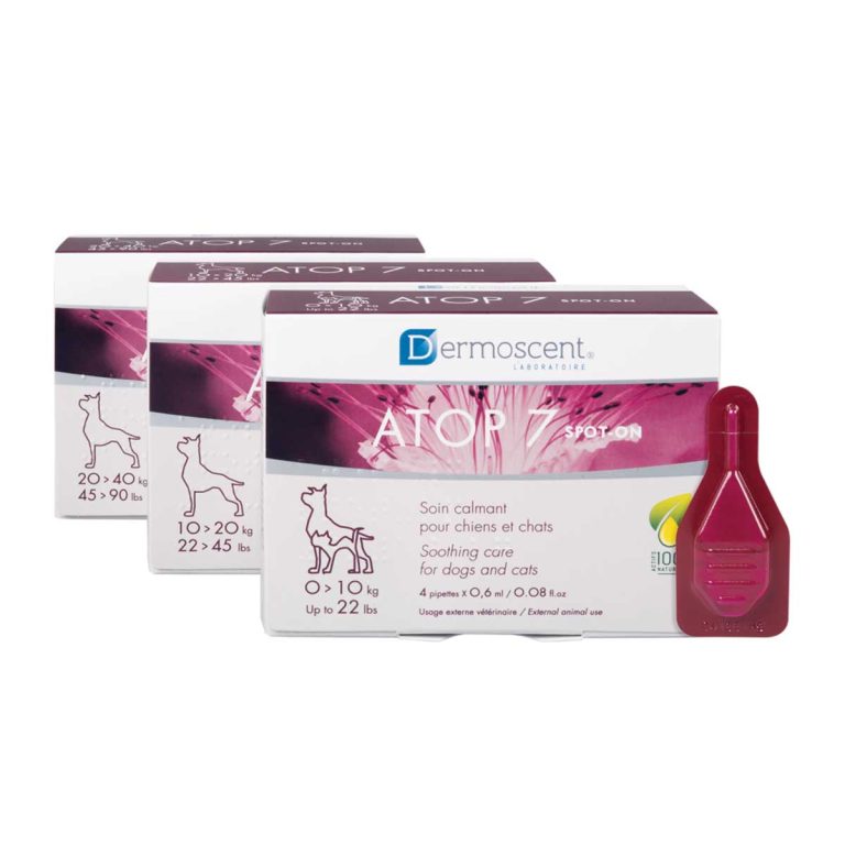 Dermoscent Atop 7 spot-on 1-10kg (4 × 0.6ml)