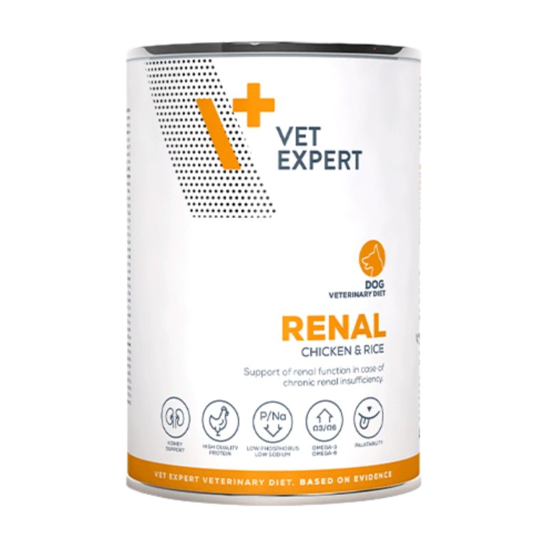 Vet Expert Renal Dog with Chicken 400gr Κονσέρβα (Κοτόπουλο)