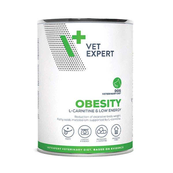 Vet Expert Obesity Dog Wet Food 400gr (Κονσέρβα)