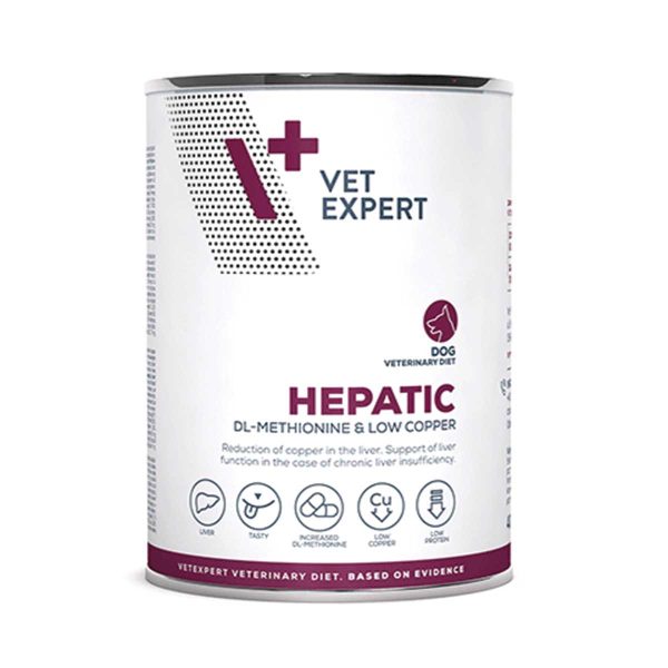 Vet Expert Hepatic Dog Wet Food 400gr (Κονσέρβα)