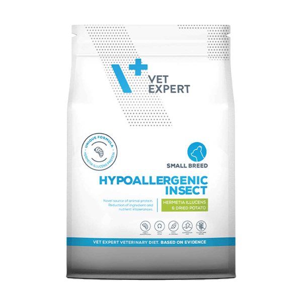 Vet Expert Hypoallergenic Insect Small Breed 2kg (Hermetia Illucens)