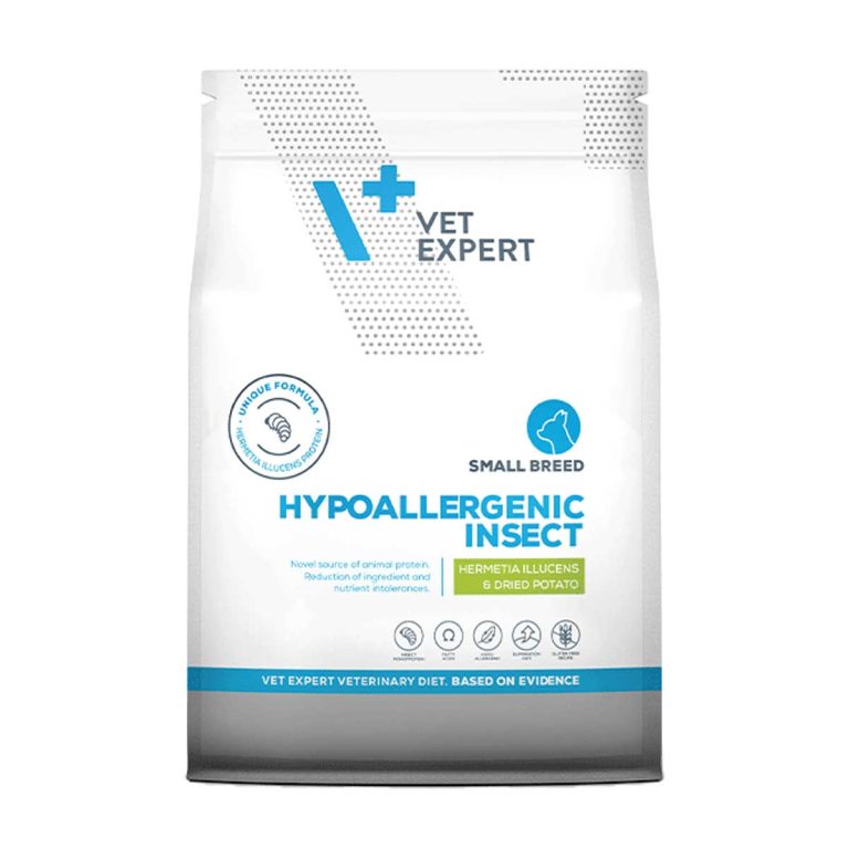 Vet Expert Hypoallergenic Insect Small Breed 2kg (Hermetia Illucens)
