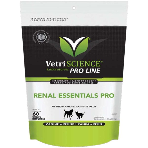 VetriScience Renal Essentials Pro Canine (Kidney Health) 60tabs