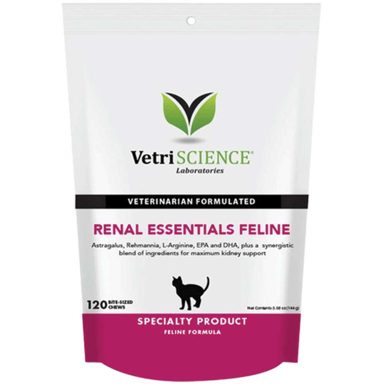 VetriScience Renal Essentials Feline 120 Bite-Sized Chews (Λιχουδίες)