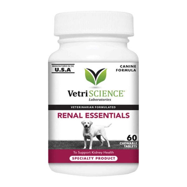 VetriScience Renal Essentials Canine 60 Chewable Tabs (Μασώμενα Δισκία)
