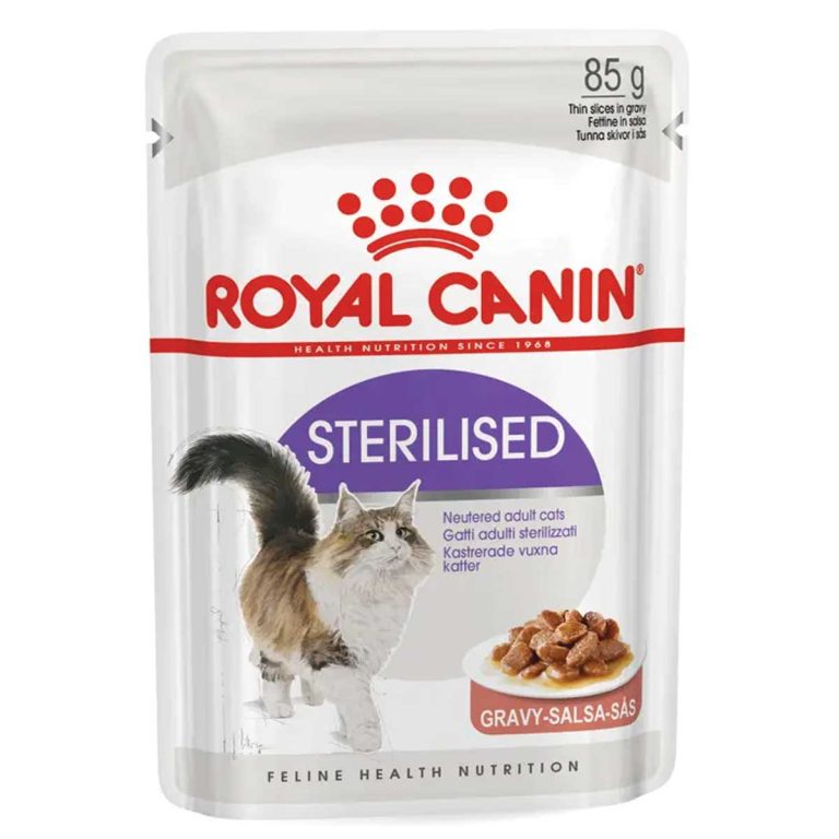 Royal Canin Cat Sterilised Gravy 85gr (Φακελάκι για Στειρωμένα - Σε Σαλτσα)