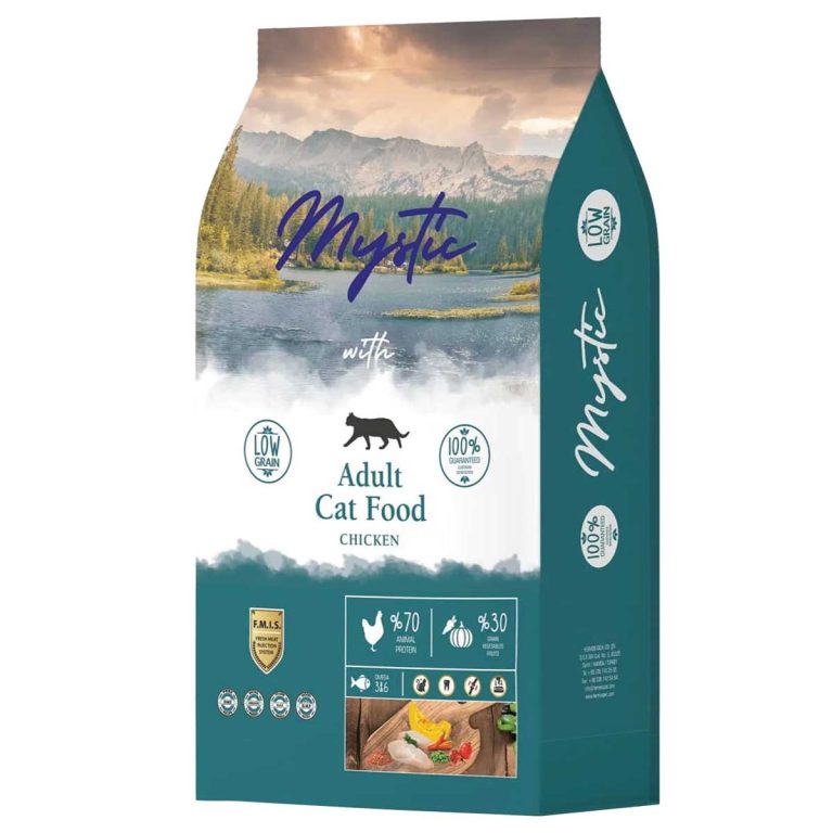 Mystic Low Grain Adult Cat Food with Chicken 1.5kg (Ενήλικες Γάτες - Κοτόπουλο)