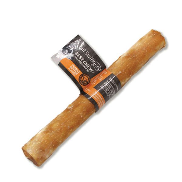 Tail Swingers Collagen Roll - Peanut (24.5cm - 100gr) 1pcs