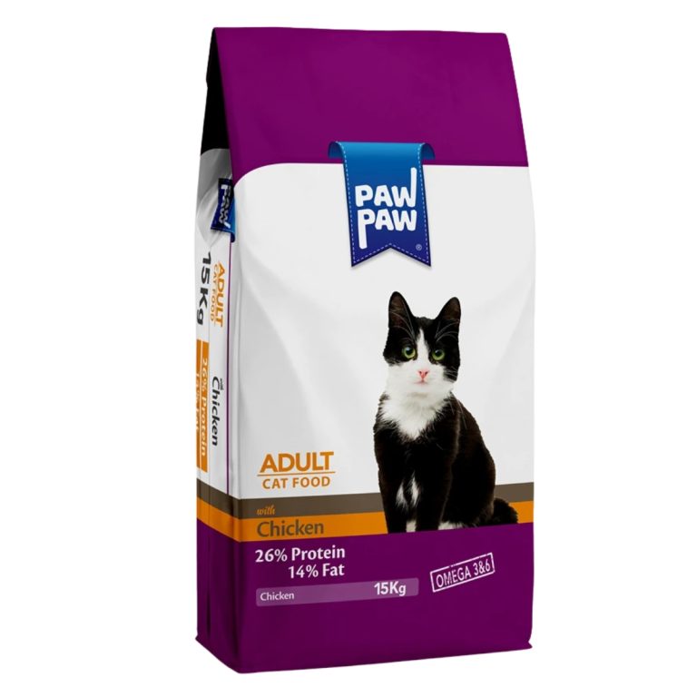 Paw Paw Adult Cat with Chicken 15kg (Κοτόπουλο)