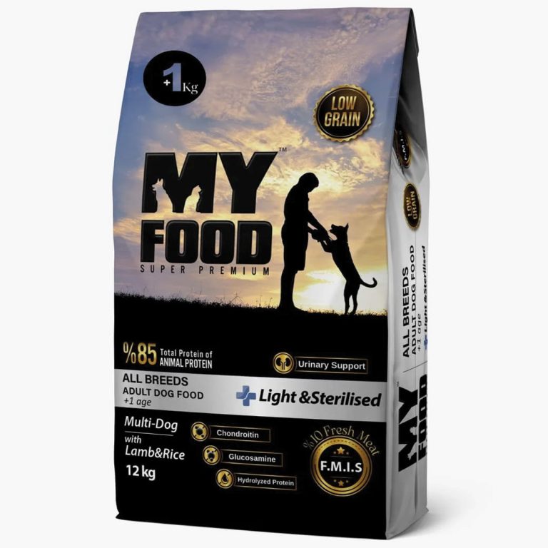 Myfood Super Premium Derma Support Light & Sterilised Dog Food with Lamb & Rice 12kg + 1kg Δώρο