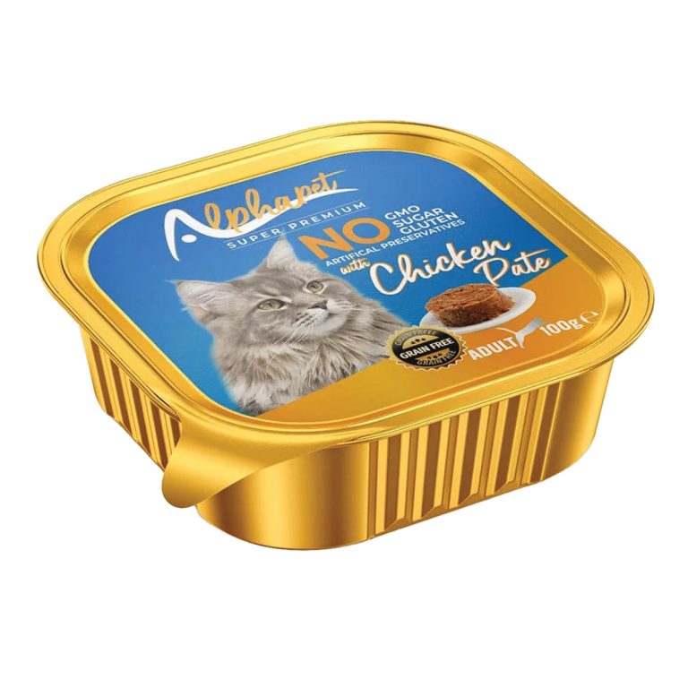 Alphapet Super Premium Pate Adult Cat with Chicken 100gr (Κοτόπουλο)