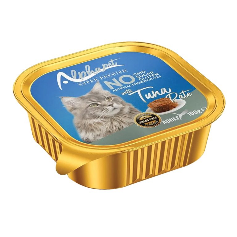 Alphapet Super Premium Pate Adult Cat with Tuna 100gr (Τόνος)