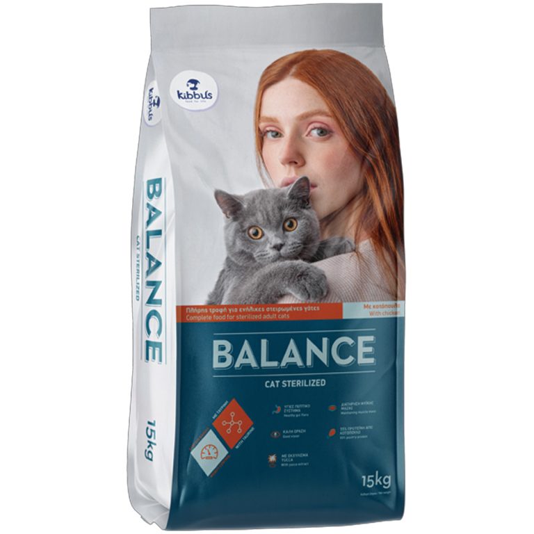 Kibbus Balance Cat Sterilised 15kg