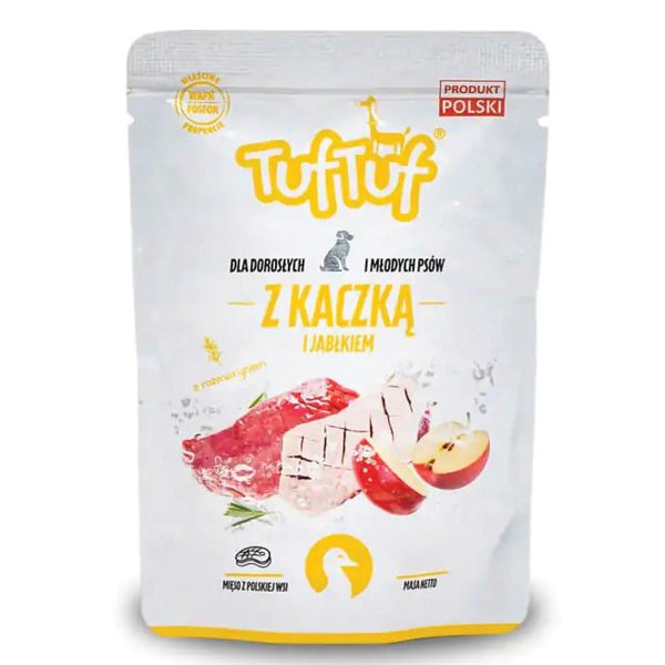 Tuf Tuf Dog Wetfood Duck - Apple 500gr Υγρή Τροφή Σκύλου Πάπια - Μήλο