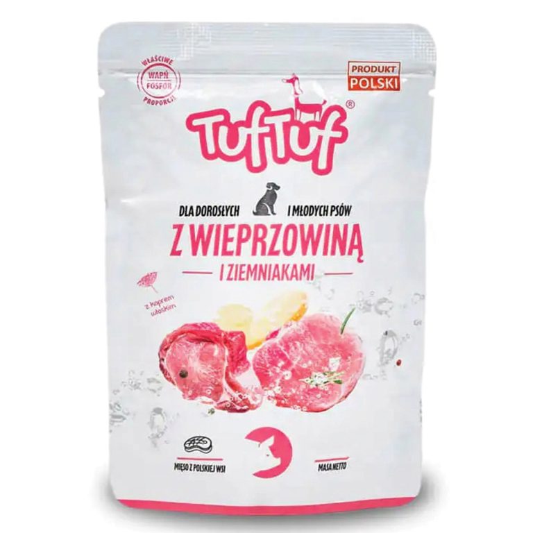 Tuf Tuf Dog Wetfood Pork - Potato 300gr Υγρή Τροφή Σκύλου Χοιρινό - Πατάτα