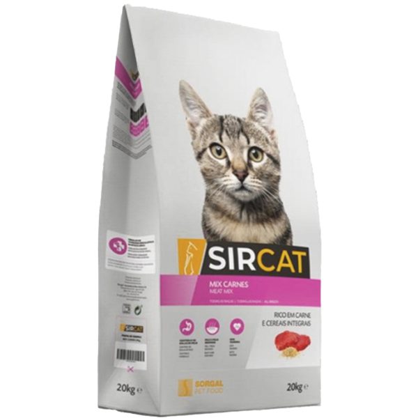 SirCat Adult Cat Meat Mix 20kg Ξηρά Τροφή Γάτας με Mix Κρεάτων