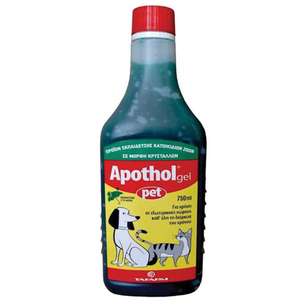 Tafarm Apothol Pet Gel 750ml – Εκπαιδευτική Γέλη για Κατοικίδια