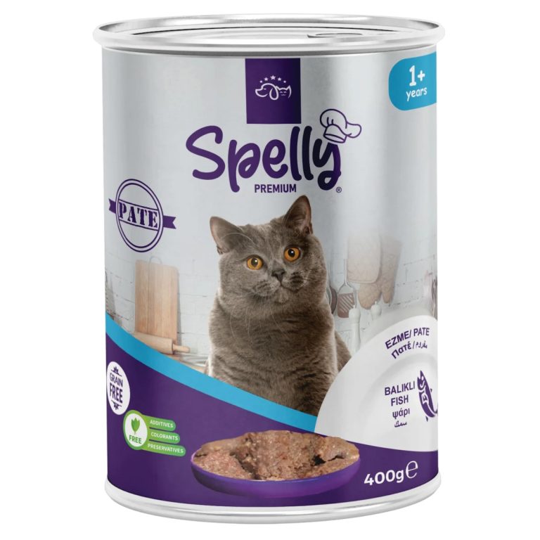 Spelly Premium Pate for Adult Cat with Fish 400gr (Πατέ Ψάρι)
