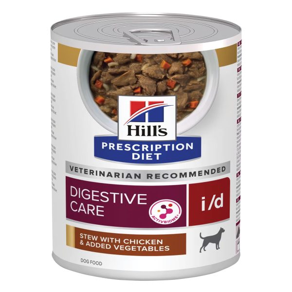 Hill's PD Canine i/d Digestive Care Stew with Chicken & Added Vegetable κονσέρβα Σκύλου 354gr (Kοτόπουλο - Λαχανικά)