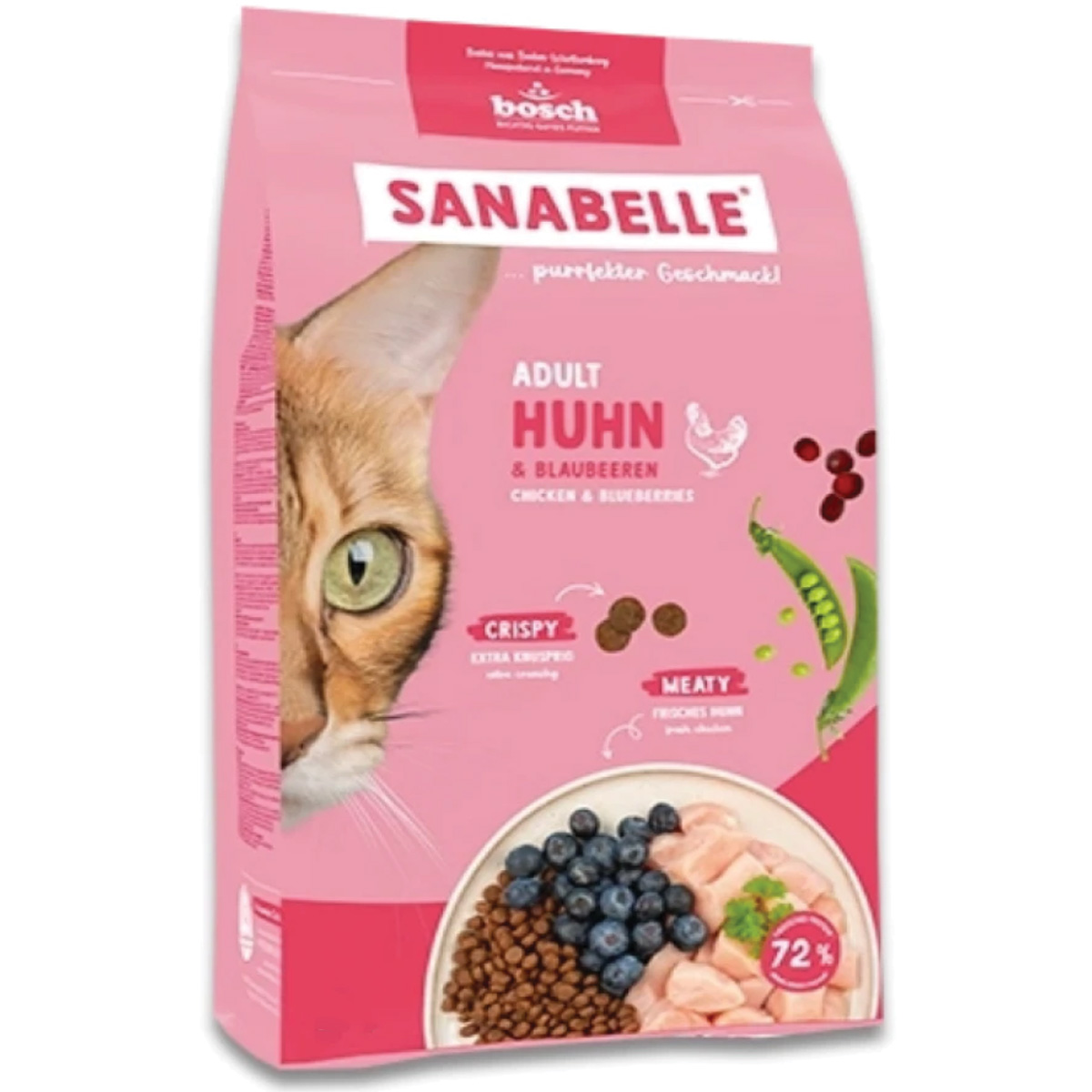 201-05.04.404 Sanabelle Adult Cat with Chicken 2kg Ξηρά Τροφή για Ενήλικες Γάτες με Κοτόπουλο