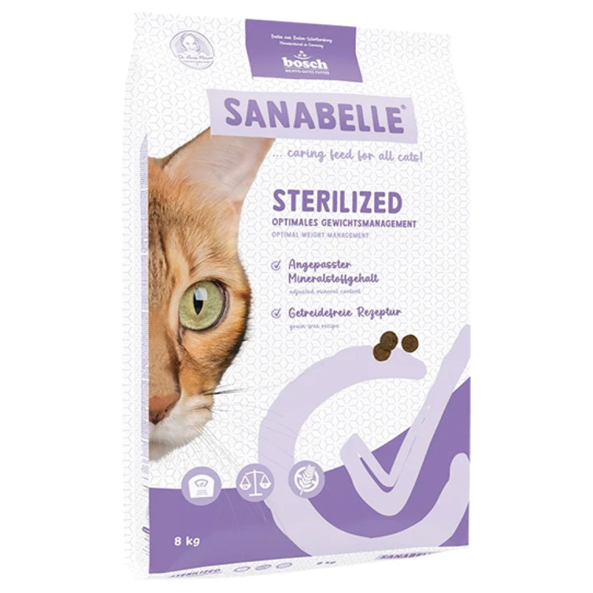 201-05.04.438 Sanabelle Sterilized Cat 8kg Ξηρά Τροφή για Στειρωμένη Γάτα