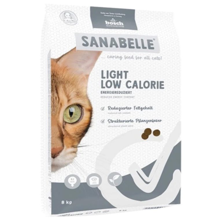 Sanabelle Light Adult Cat 2kg Ξηρά Τροφή για Ενήλικες Γάτες με Χαμηλά Λιπαρά