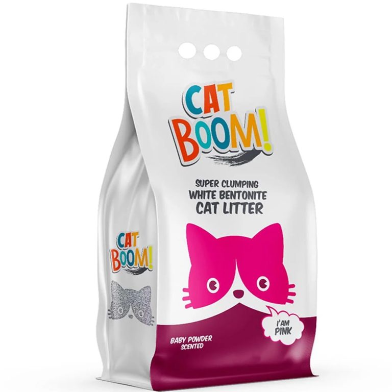 Cat Boom Cat Litter Baby Powder 20lt Άμμος Γάτας με Άρωμα Πούδρας