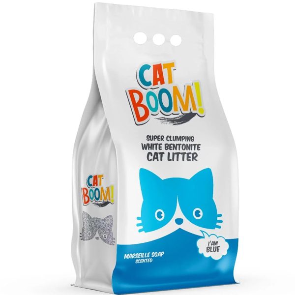 Cat Boom Cat Litter Marseille Soap 20lt Άμμος Γάτας με Άρωμα Σαπούνι Μασσαλίας