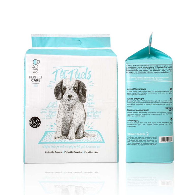 Perfect Care Pads 60x60cm No Aroma 40pcs Πάνες Εκπαίδευσης Χωρίς Άρωμα