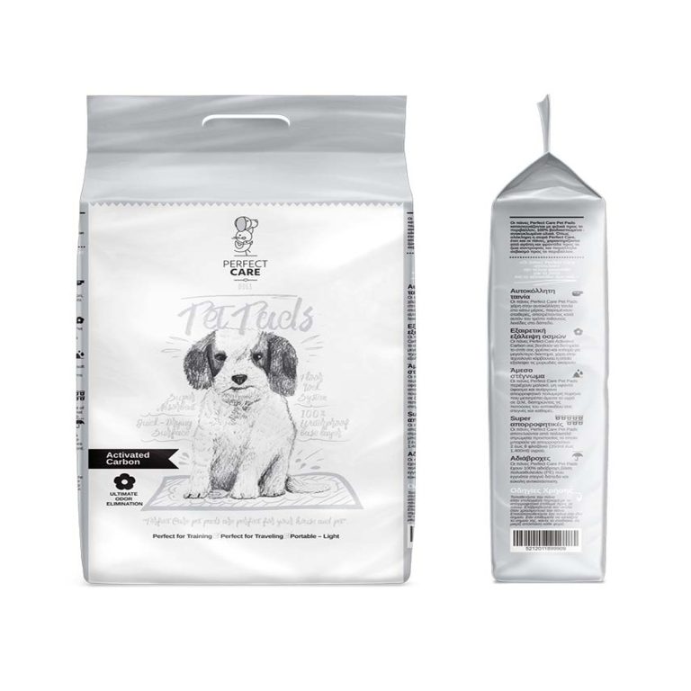 Perfect Care Pads 60x90cm Carbon 10pcs Πάνες Εκπαίδευσης με Ενεργό Άνθρακα