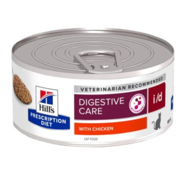 Hill's Prescription Diet 156gr i/d Digestive Care Υγρή Τροφή Κονσέρβα Για Γάτες Κοτόπουλο
