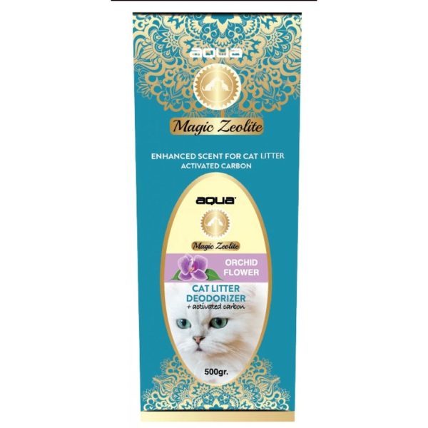 Edgar Magic Zeolite Αποσμητικό Για Άμμο Γάτας Λουλούδι Ορχιδέα 500gr