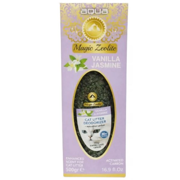 Edgar Magic Zeolite Αποσμητικό Για Άμμο Γάτας Βανίλια Γιασεμί 500gr