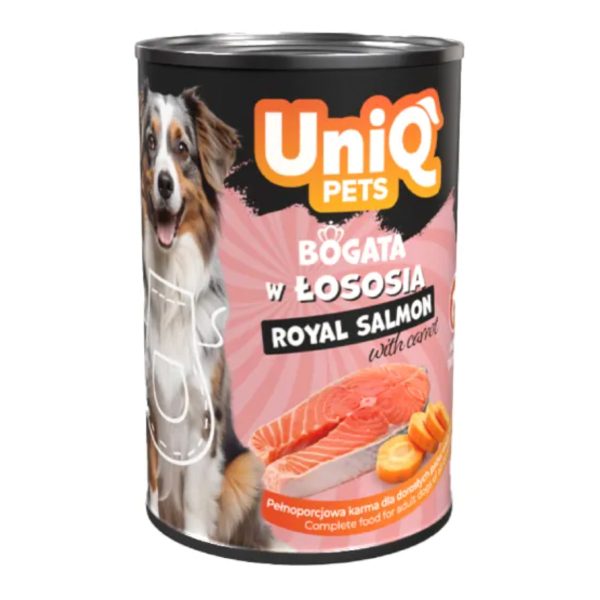 Uniq Pets Royal Salmon Κονσέρβα Για Σκύλους Σολομός 375gr