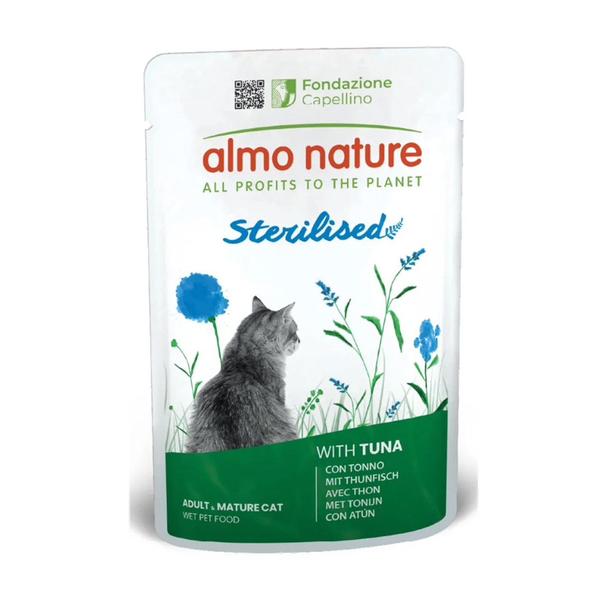 Untitled-1 Almo Nature Cat Sterilised Υγρή Τροφή Για Στειρωμένες Γάτες Τόνος 70gr - Image 1