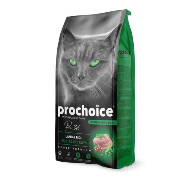 ProChoice Pro 36 Super Premium Hypoallergenic Urinary Αρνί & Ρύζι 15kg