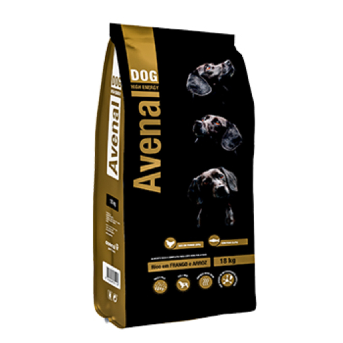 Untitled-1 Avenal Energy Ξηρά Τροφή Για Δραστήριους Σκύλους Πουλερικά, Ρύζι 18kg - Image 1