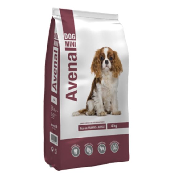 Avenal Adult Mini Ξηρά Τροφή Για Σκύλους Πουλερικά, Ρύζι 4kg