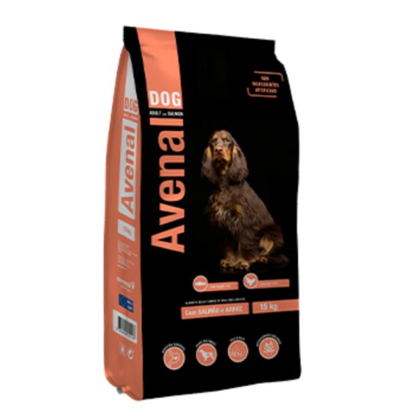 Avenal Adult Ξηρά Τροφή Για Σκύλους Πουλερικά, Σολομός 15kg