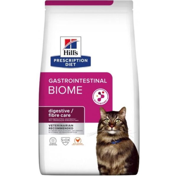 Hill's Prescription Diet Food Gastrointestinal Biome 3kg Ξηρά Τροφή Για Γάτες Κοτόπουλο