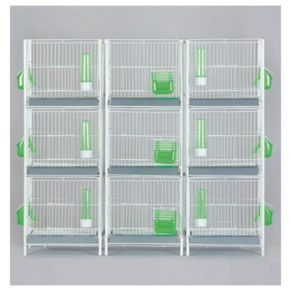 EL PLAST Μίνι Πολυόροφο Οροφοδιαμέρισμα Πτηνών