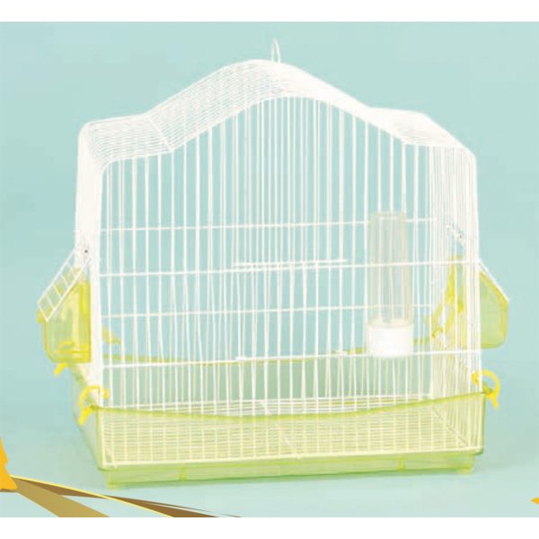 EL PLAST Κλουβί Πουλιών Λευκού Χρώματος Lux