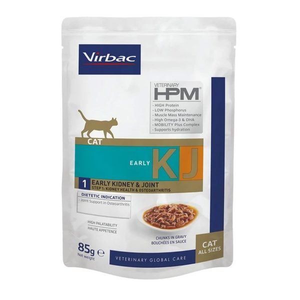 Virbac Early Kidney & Joint Cat Υγρή Τροφή Για Γάτες 85gr