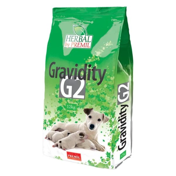 Premil Herbal Gravidity G2 12kg Πλήρης Ξηρά Τροφή Για Έγκυες, Θηλάζουσες Και Για Κουτάβια Κοτόπουλο, Πάπια, Τόνος, Ρύζι