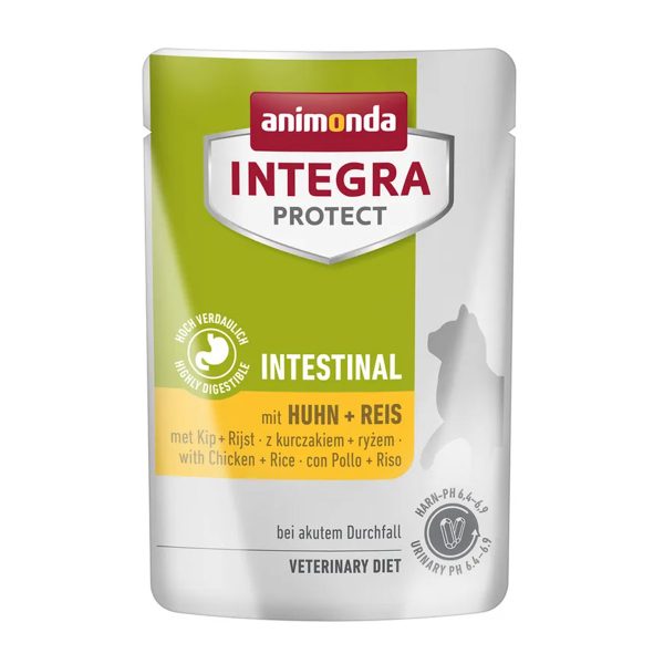 Animonda Integra Protect Intestinal Κλινική Υγρή Τροφή Για Γάτες Πουλερικά 85gr